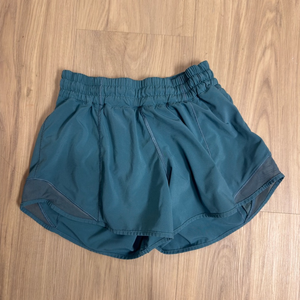 lululemon athletica Deep Teal Athletic Shorts